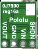 Pololu D24V5F5 5V buck regulator